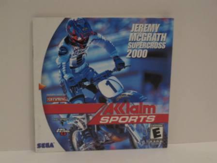 Jeremy McGrath Supercross 2000 - Dreamcast Manual